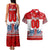 Personalized Canada Elite Hockey Couples Matching Tank Maxi Dress and Hawaiian Shirt Champions Spirit