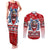 Personalized Canada Elite Hockey Couples Matching Tank Maxi Dress and Long Sleeve Button Shirt Champions Spirit
