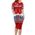 Personalized Canada Elite Hockey Family Matching Long Sleeve Bodycon Dress and Hawaiian Shirt Champions Spirit