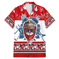 Personalized Canada Elite Hockey Family Matching Mermaid Dress and Hawaiian Shirt Champions Spirit