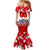 Personalized Canada Elite Hockey Family Matching Mermaid Dress and Hawaiian Shirt Champions Spirit