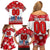 Personalized Canada Elite Hockey Family Matching Off Shoulder Short Dress and Hawaiian Shirt Champions Spirit