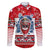 Personalized Canada Elite Hockey Family Matching Off Shoulder Short Dress and Hawaiian Shirt Champions Spirit