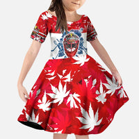 Personalized Canada Elite Hockey Family Matching Puletasi and Hawaiian Shirt Champions Spirit