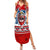 Personalized Canada Elite Hockey Family Matching Summer Maxi Dress and Hawaiian Shirt Champions Spirit