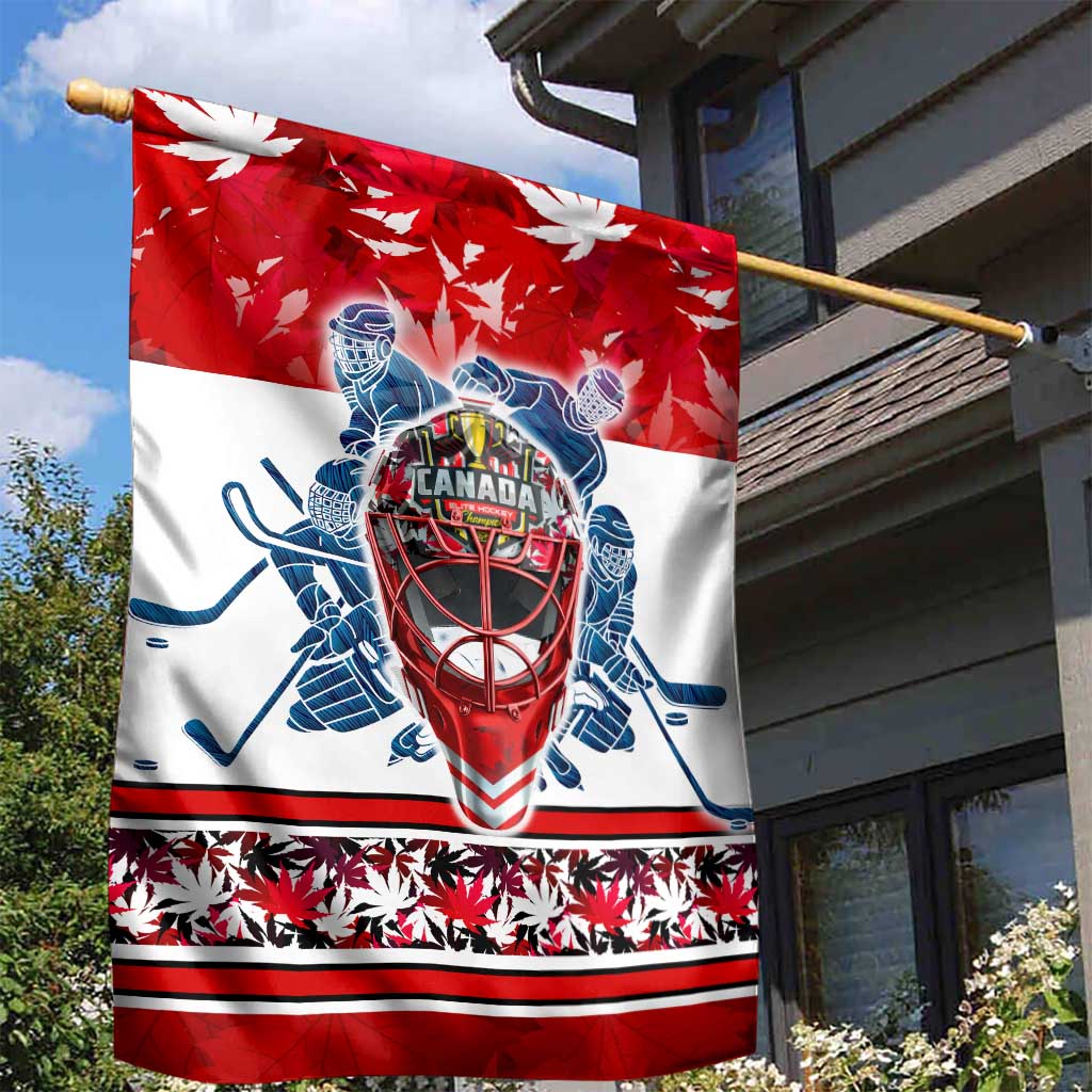 Canada Elite Hockey Garden Flag Champions Spirit