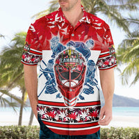 Personalized Canada Elite Hockey Hawaiian Shirt Champions Spirit