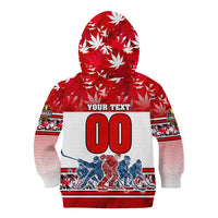 Personalized Canada Elite Hockey Kid Hoodie Champions Spirit