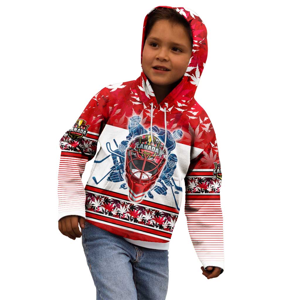 Personalized Canada Elite Hockey Kid Hoodie Champions Spirit