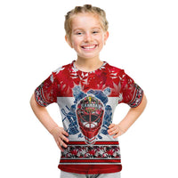 Personalized Canada Elite Hockey Kid T Shirt Champions Spirit