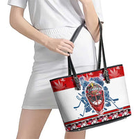 Canada Elite Hockey Leather Tote Bag Champions Spirit
