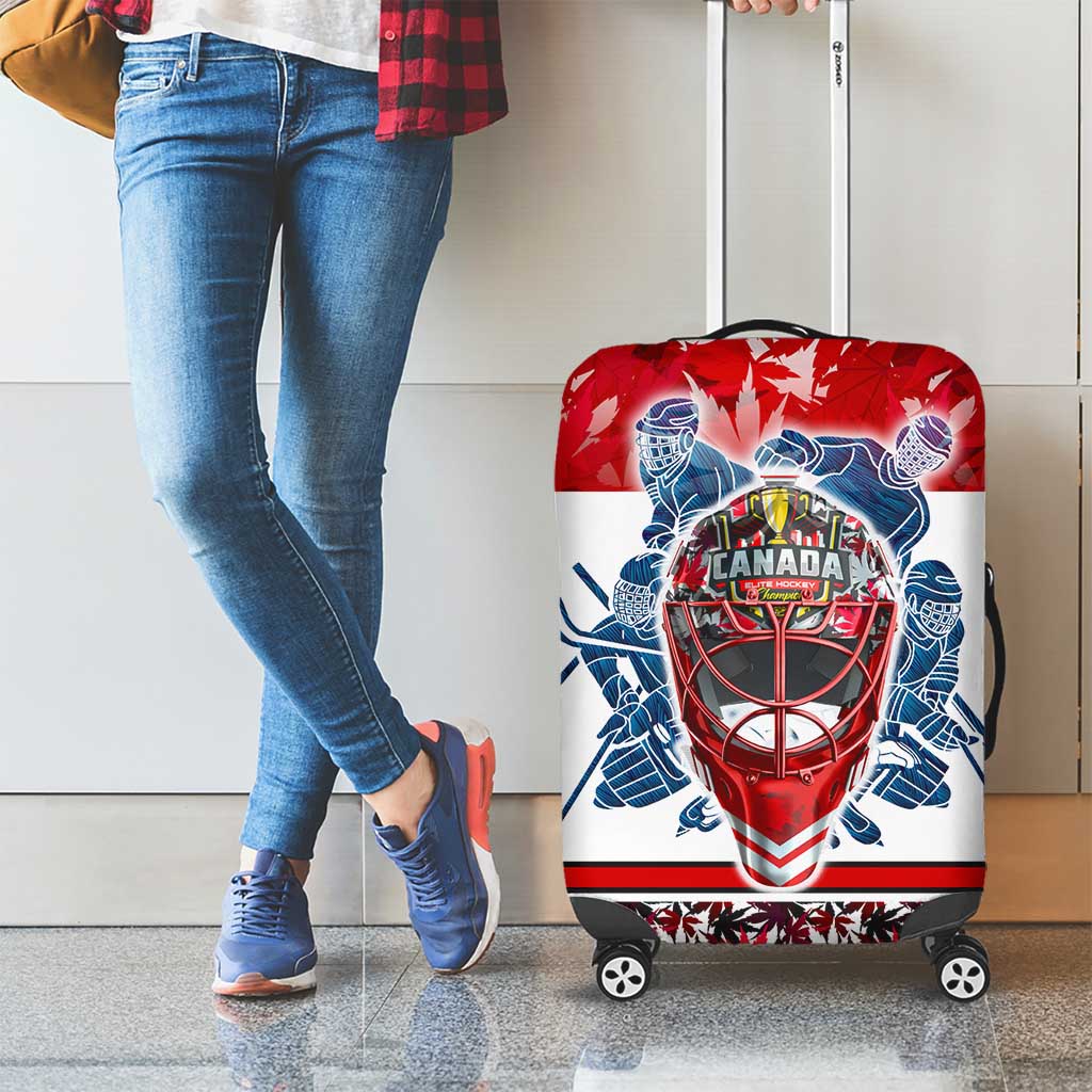 Canada Elite Hockey Luggage Cover Champions Spirit