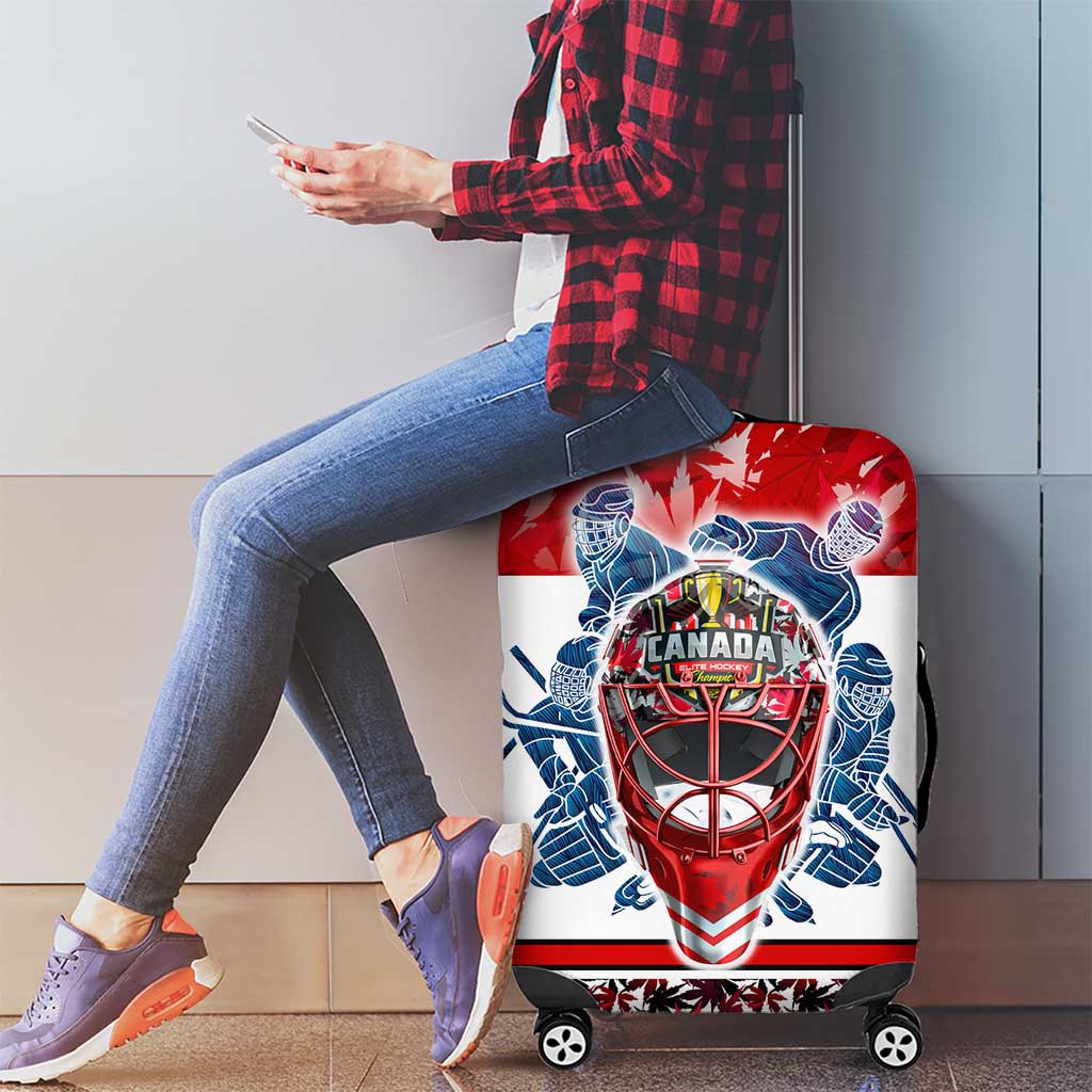Canada Elite Hockey Luggage Cover Champions Spirit