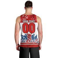 Personalized Canada Elite Hockey Men Tank Top Champions Spirit