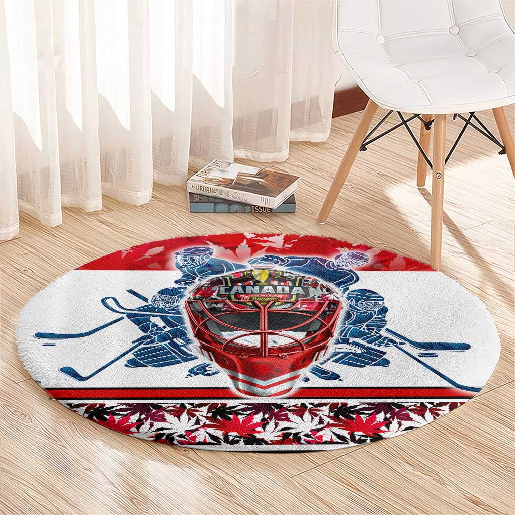 Canada Elite Hockey Round Carpet Champions Spirit