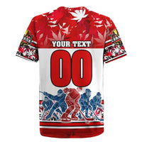 Personalized Canada Elite Hockey Rugby Jersey Champions Spirit