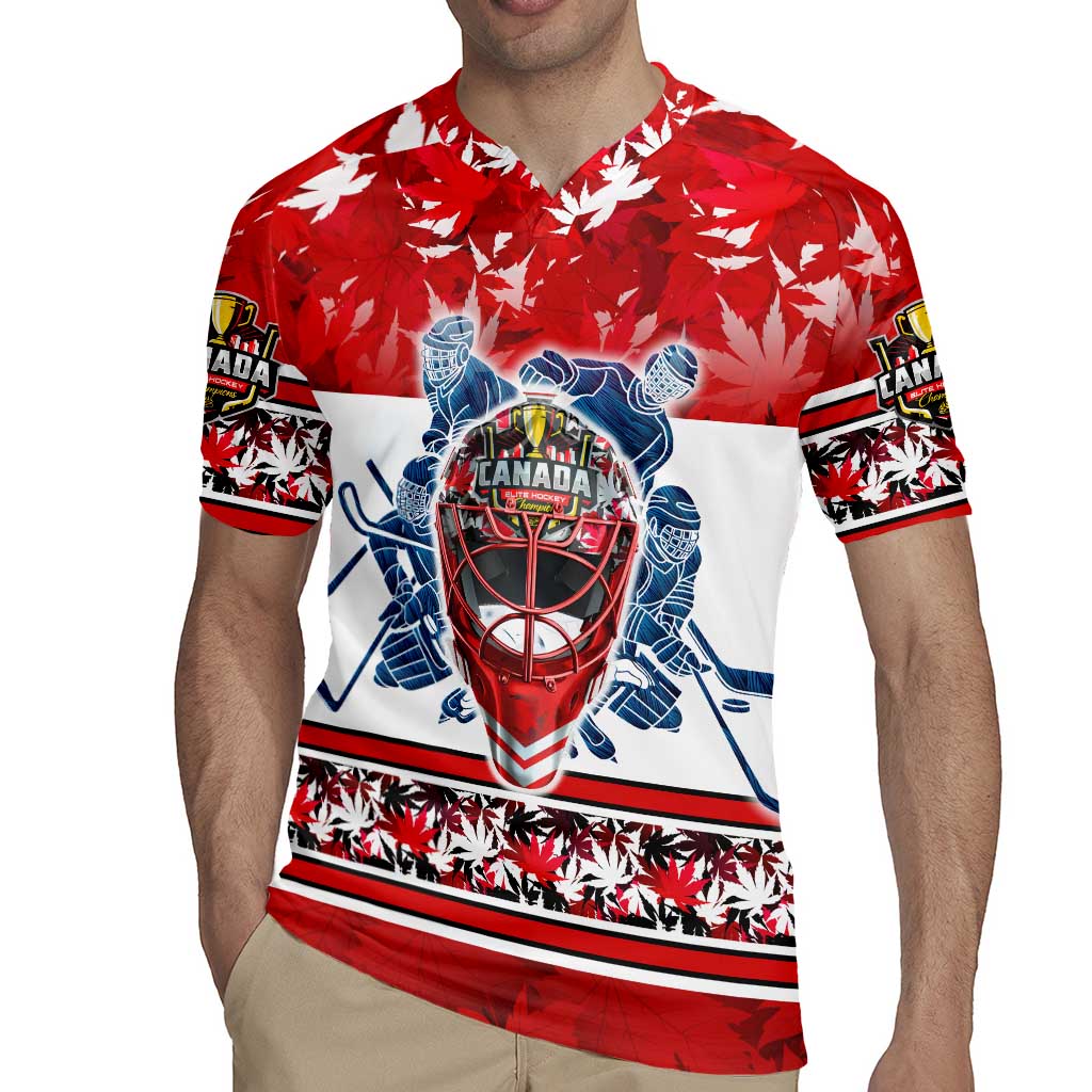 Personalized Canada Elite Hockey Rugby Jersey Champions Spirit