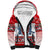 Personalized Canada Elite Hockey Sherpa Hoodie Champions Spirit