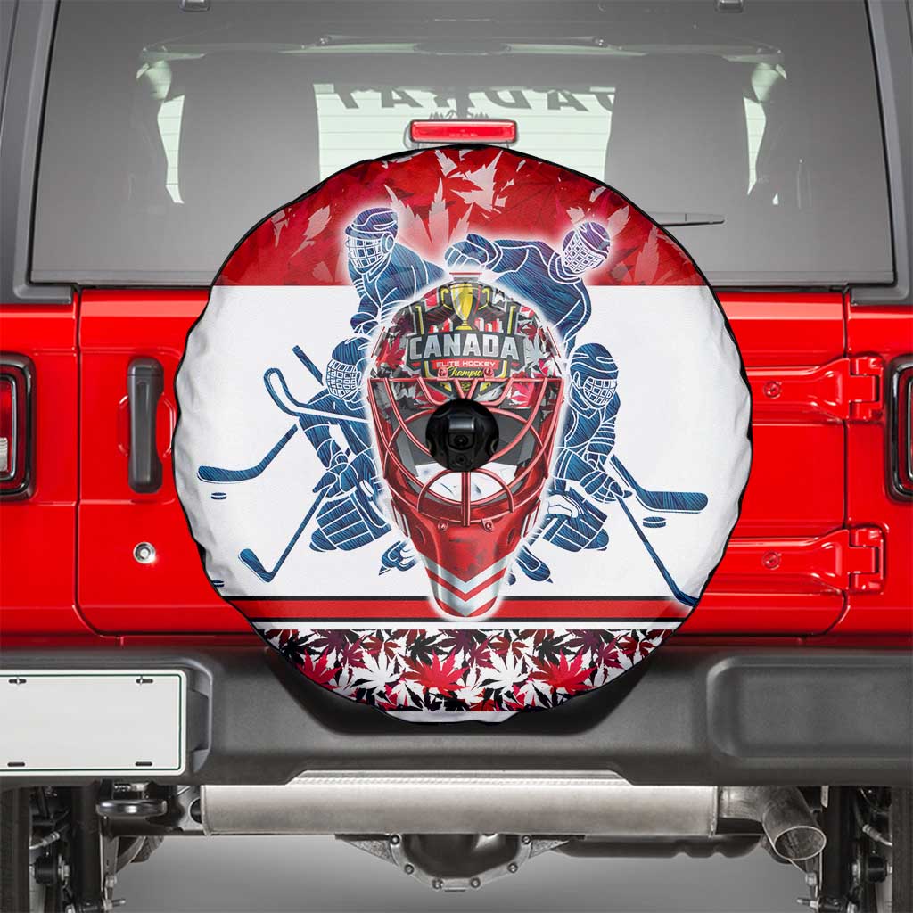Canada Elite Hockey Spare Tire Cover Champions Spirit