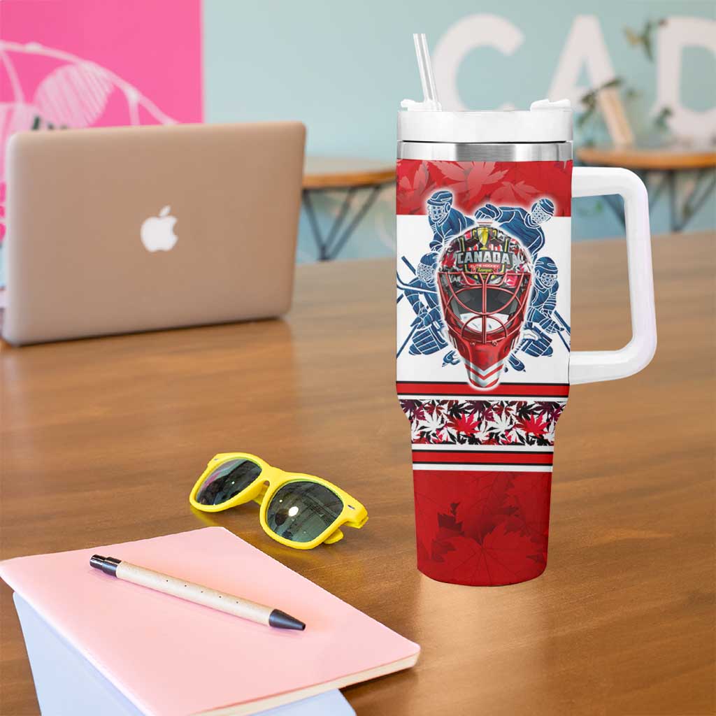 Canada Elite Hockey Tumbler With Handle Champions Spirit