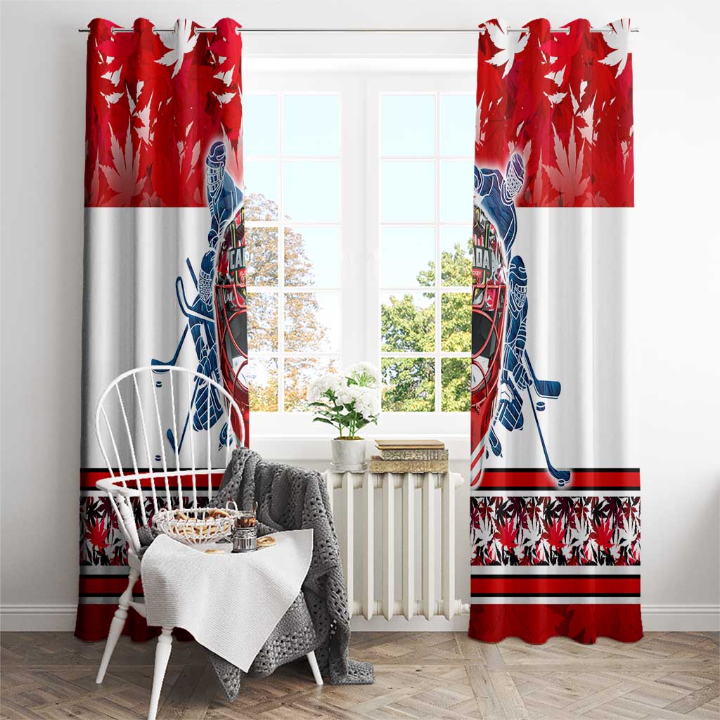 Canada Elite Hockey Window Curtain Champions Spirit