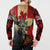 Personalized Canada Moose Button Sweatshirt Canadian Flag Maple Leaf Vintage
