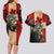 Personalized Canada Moose Couples Matching Long Sleeve Bodycon Dress and Hawaiian Shirt Canadian Flag Maple Leaf Vintage
