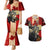Personalized Canada Moose Couples Matching Mermaid Dress and Hawaiian Shirt Canadian Flag Maple Leaf Vintage