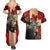 Personalized Canada Moose Couples Matching Summer Maxi Dress and Hawaiian Shirt Canadian Flag Maple Leaf Vintage