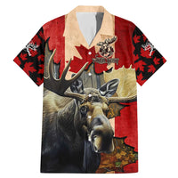 Personalized Canada Moose Family Matching Mermaid Dress and Hawaiian Shirt Canadian Flag Maple Leaf Vintage