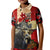 Personalized Canada Moose Kid Polo Shirt Canadian Flag Maple Leaf Vintage