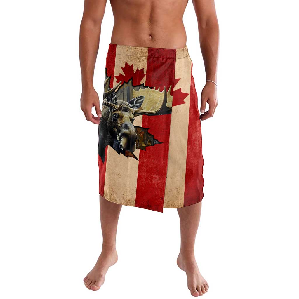 Personalized Canada Moose Lavalava Canadian Flag Maple Leaf Vintage