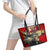 Canada Moose Leather Tote Bag Canadian Flag Maple Leaf Vintage