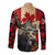 Personalized Canada Moose Long Sleeve Button Shirt Canadian Flag Maple Leaf Vintage
