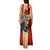 Personalized Canada Moose Tank Maxi Dress Canadian Flag Maple Leaf Vintage