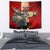 Canada Moose Tapestry Canadian Flag Maple Leaf Vintage