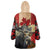 Personalized Canada Moose Wearable Blanket Hoodie Canadian Flag Maple Leaf Vintage