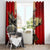 Canada Moose Window Curtain Canadian Flag Maple Leaf Vintage