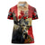 Personalized Canada Moose Women Polo Shirt Canadian Flag Maple Leaf Vintage