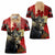 Personalized Canada Moose Women Polo Shirt Canadian Flag Maple Leaf Vintage