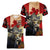 Personalized Canada Moose Women V-Neck T-Shirt Canadian Flag Maple Leaf Vintage