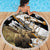Moose Hunting Beach Blanket Autumn Wilderness Adventure Camo