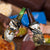 Moose Hunting 4 in 1 Can Cooler Tumbler Autumn Wilderness Adventure Camo