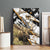 Moose Hunting Canvas Wall Art Autumn Wilderness Adventure Camo