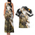 Personalized Moose Hunting Couples Matching Tank Maxi Dress and Hawaiian Shirt Autumn Wilderness Adventure Camo