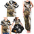 Personalized Moose Hunting Family Matching Tank Maxi Dress and Hawaiian Shirt Autumn Wilderness Adventure Camo