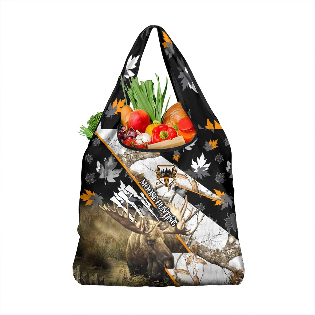 Moose Hunting Grocery Bag Autumn Wilderness Adventure Camo
