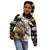 Personalized Moose Hunting Kid Hoodie Autumn Wilderness Adventure Camo