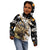 Personalized Moose Hunting Kid Hoodie Autumn Wilderness Adventure Camo