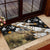 Moose Hunting Rubber Doormat Autumn Wilderness Adventure Camo